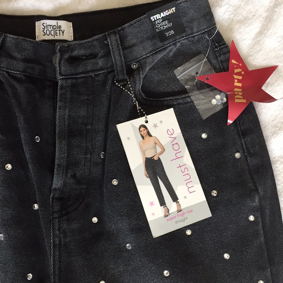 - - Simple society super high rise jeans - Picture 3 of 8